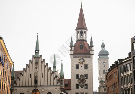 传统建筑慕尼黑天线德国慕尼黑图片