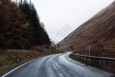 苏格兰高地伦科公路图片