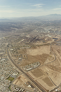 美国内华达州沙漠城市图片