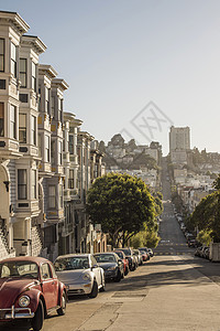 美国旧金山街图片