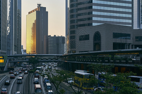 中央香港市心路道风景图片