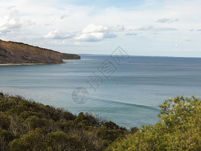 海岸和蓝色景澳大利亚安格莱西的公园图片
