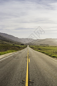 美国加利福尼亚州大苏尔风景和1号高速公路背景图片