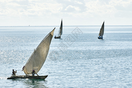 海上游艇航行者桑给巴尔市城坦桑尼亚非洲图片