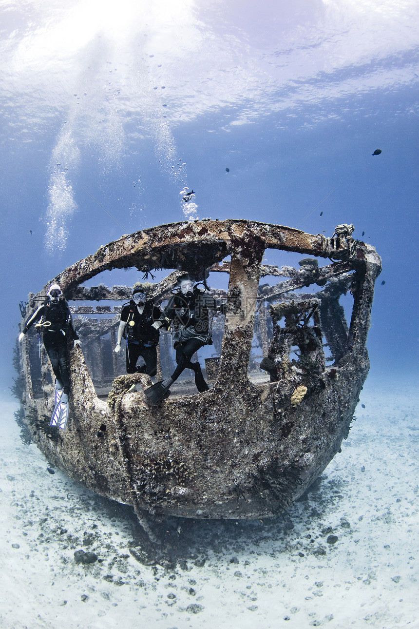 水下沉船墨西哥金塔纳罗奥图片