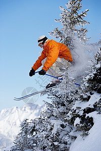 男滑雪子图片