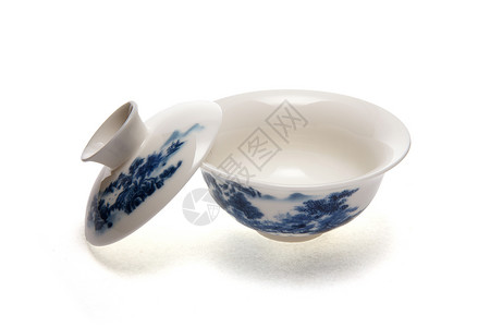 静物茶碗中国元素高清图片素材