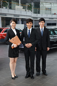 商业活动汽车销售人员销售职位高清图片素材