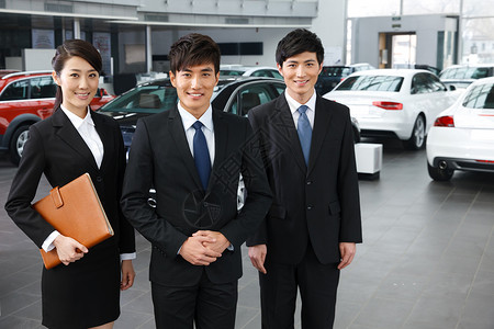 商业活动汽车销售人员合同高清图片素材