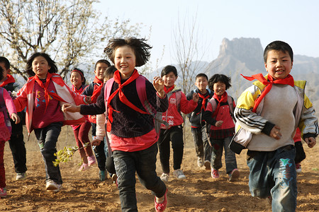 自然与社会乡村小学生背景