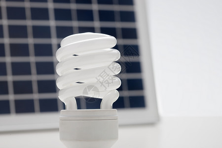 照明设计工业太阳能电池板节能灯泡背景