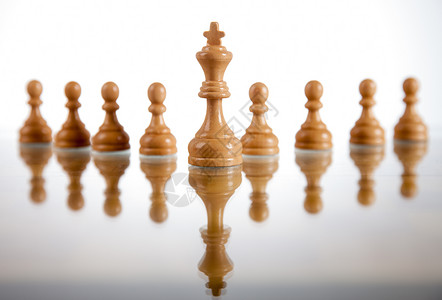 整齐的棋子策略国际象棋图片