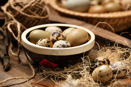 鸡蛋png碗盛鹌鹑蛋鸡蛋背景