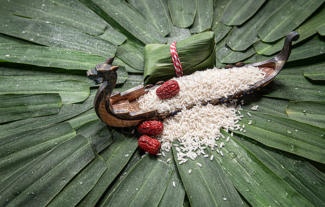 传统文化饮食文化船龙舟粽子图片
