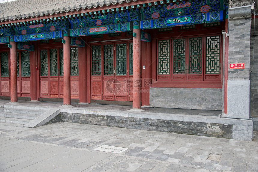 建筑外部都市风光特色北京恭王府图片