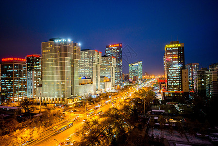 北京CBD建筑图片