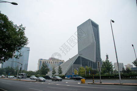 都市风光商务区交通北京城市建筑交通运输高清图片素材