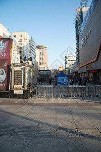 辽宁省丹东城市风光天空高清图片素材