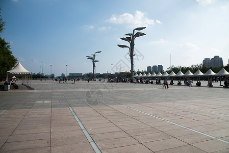 旅游旅行都市风光北京奥体中心图片