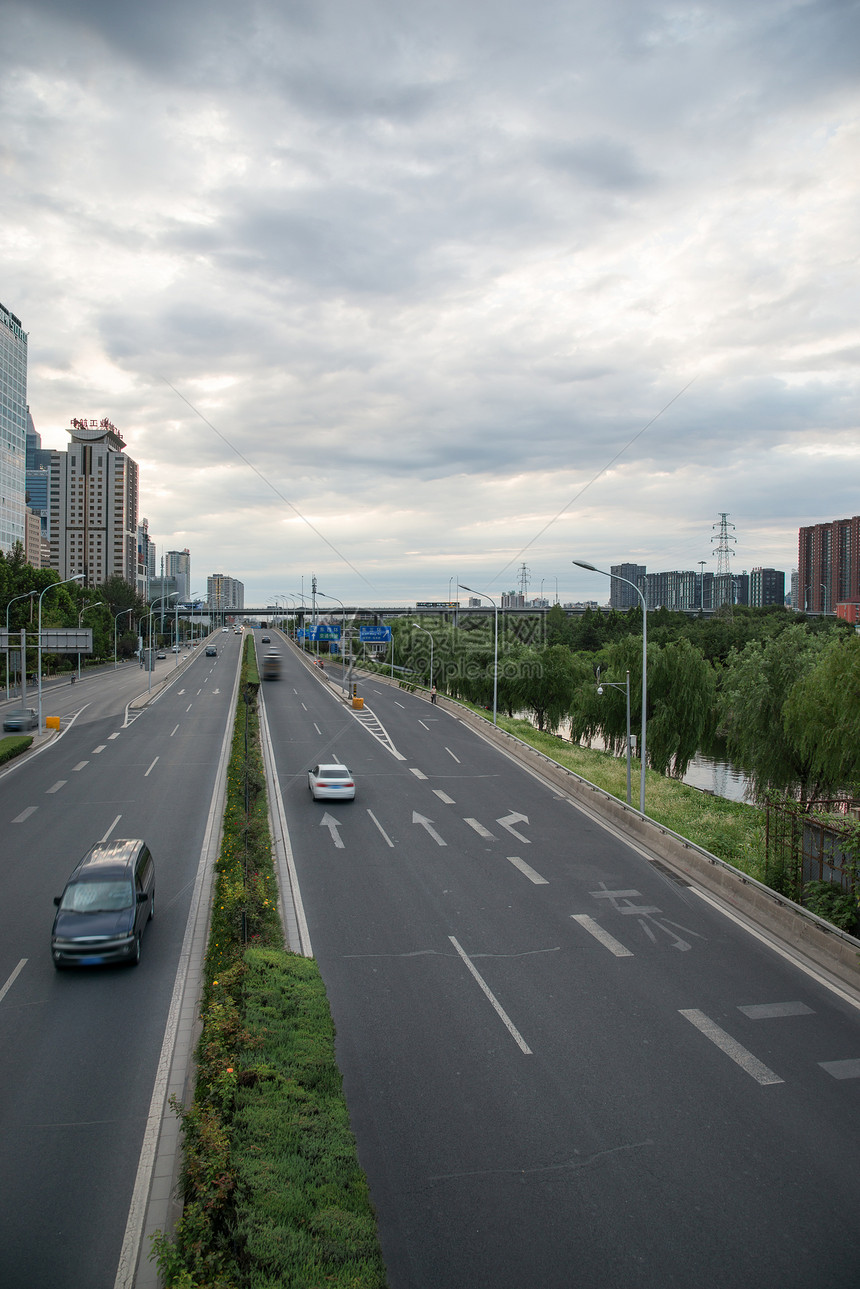 高视角商务区繁华北京城市建筑图片