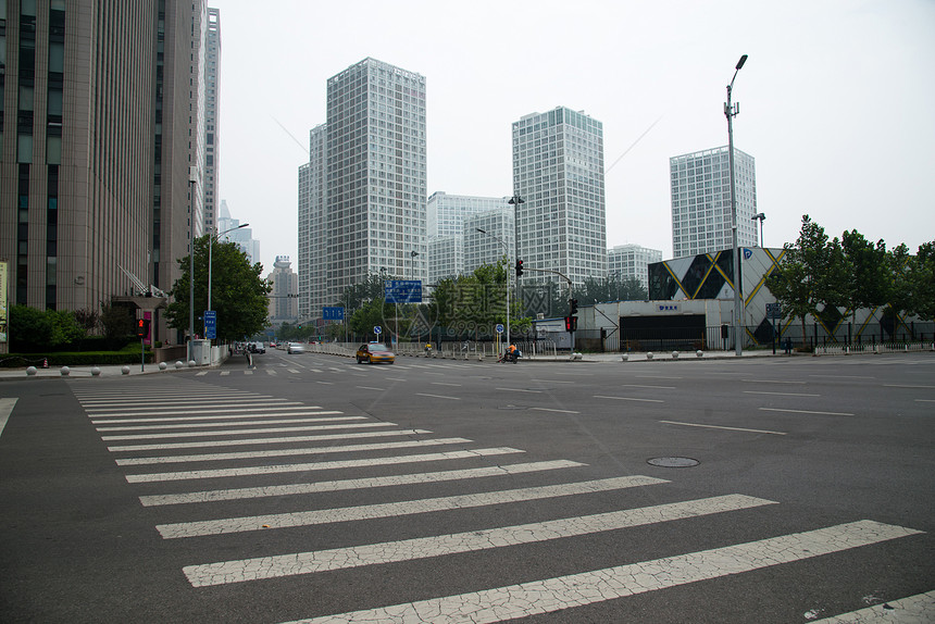 道路现代市区北京城市建筑图片