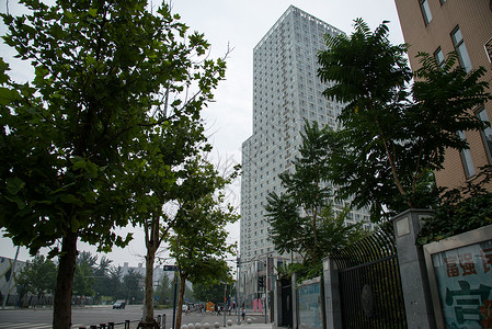 楼群商务区北京城市建筑背景图片