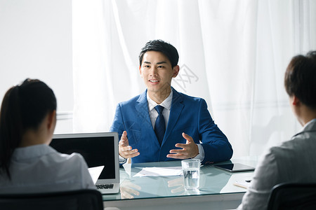 面试问题商务人士简历面试新人背景