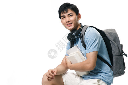大学生青年文化一个年轻的大学男生图片