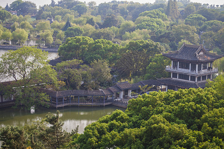 江苏省无锡蠡园背景