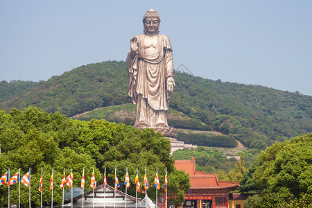 旅行传统建筑江苏省无锡灵山大佛图片