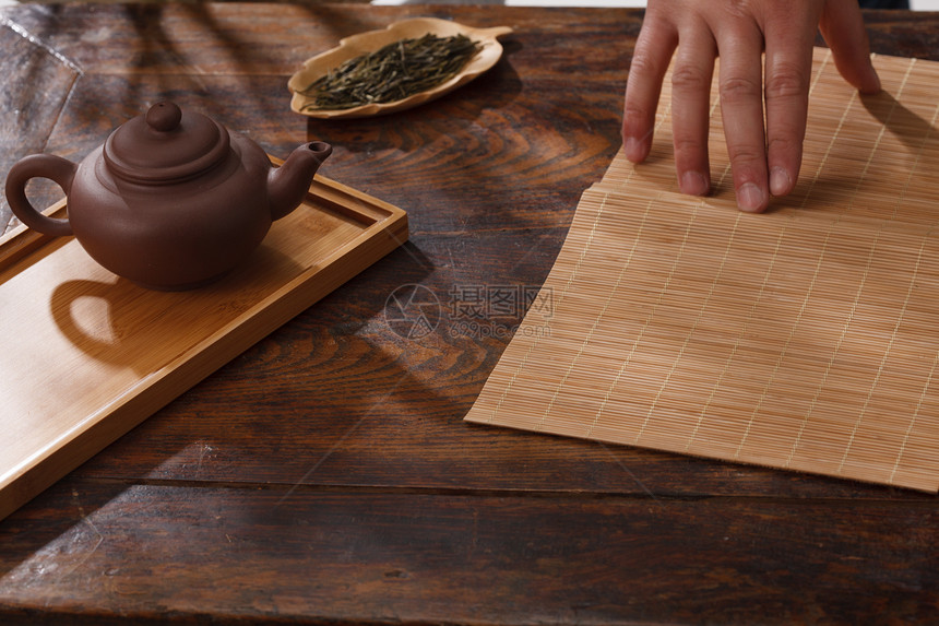 茶道古典式健康食物茶艺图片