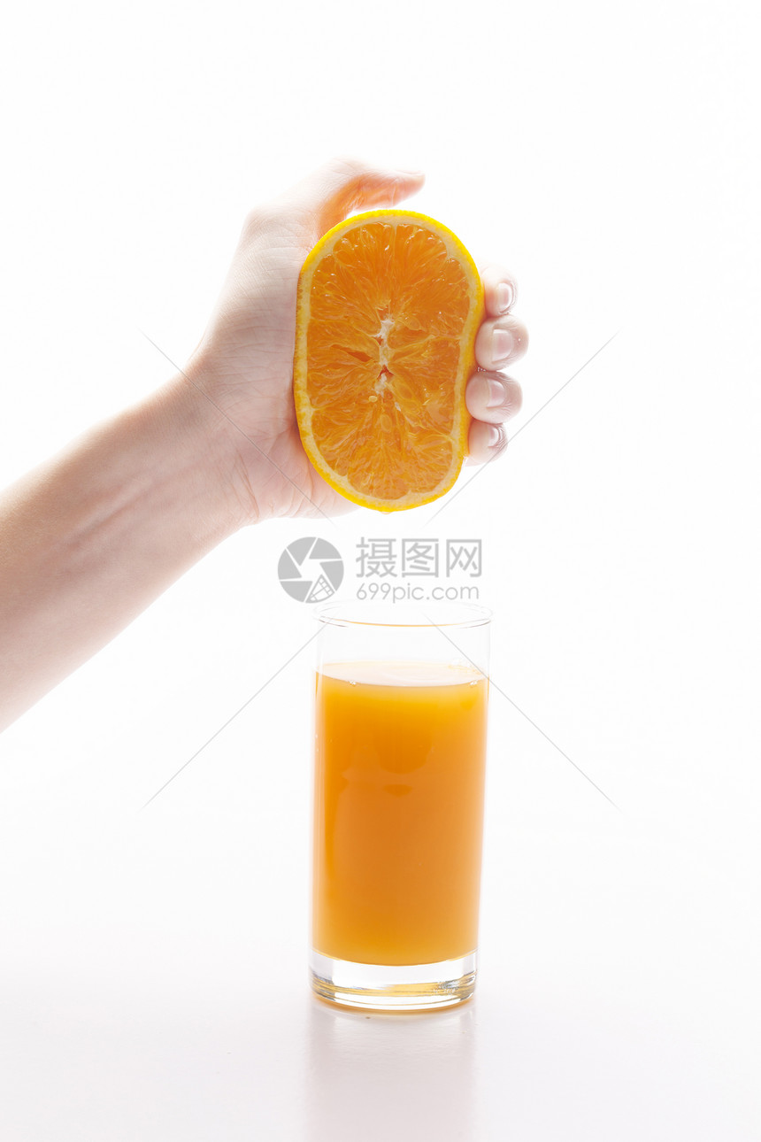 自制橙汁图片