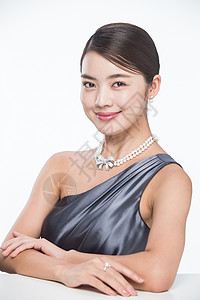 东亚珠宝仅一个人漂亮的青年女人的肖像图片
