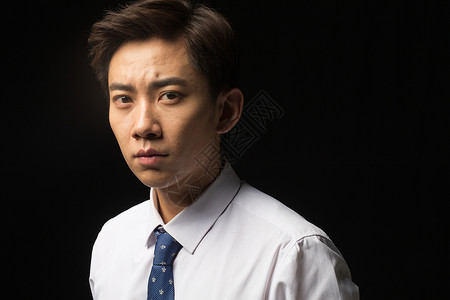 面部表情亚洲亚洲人商务青年男人的肖像领导能力高清图片素材