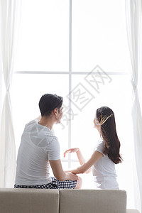 亚洲人青年伴侣住宅房间青年情侣图片