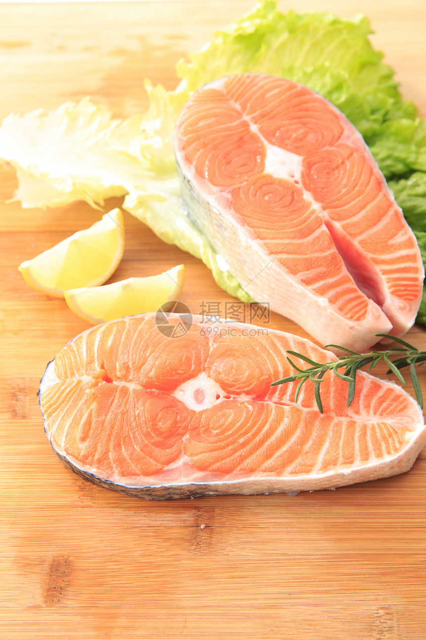 健康食物三文鱼图片