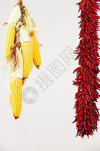 玉米和辣椒图片