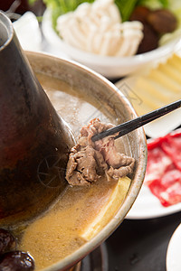 餐饮文化热涮羊肉图片