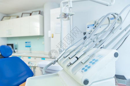 空分设备医疗用品空的个人护理牙科诊疗室里的医疗设备背景