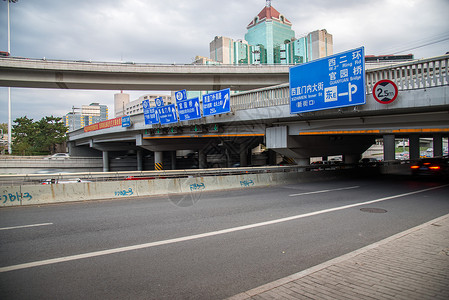 特色指示标旅行彩色图片创造力北京西直门建筑群背景