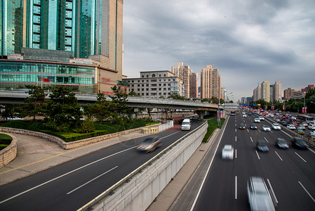 旅游都市风景文化北京西直门建筑群图片