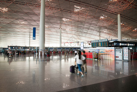 运输大楼航空业新的北京首都国际机场大厅背景图片