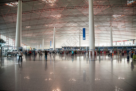 地面运输大楼北京首都国际机场大厅图片