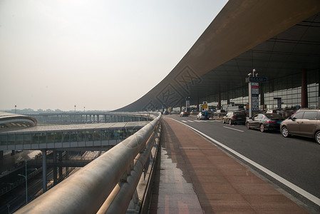 交通户外天空北京首都国际机场背景图片