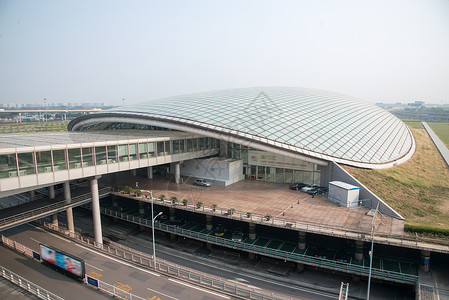 建筑外部文化东亚北京首都国际机场背景图片