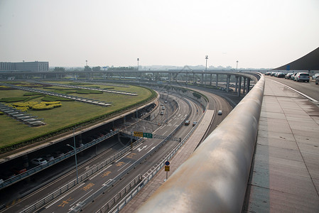 旅游文化城市道路北京首都国际机场背景图片