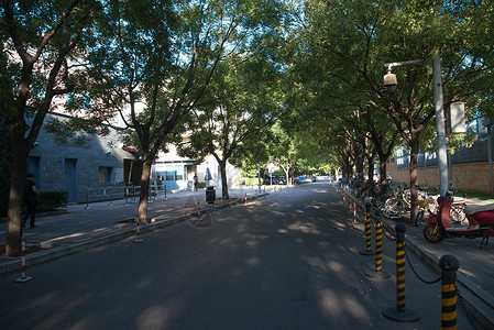 阴影街景建造摄影户外北京三里屯街道背景