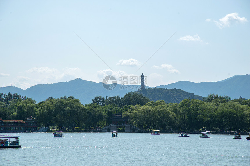 绿化自然美旅游目的地北京颐和园图片