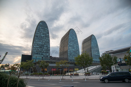 居住区旅游北京西直门建筑群图片