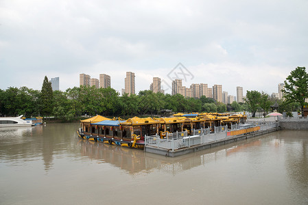 江苏省的自然风景区市中心高清图片素材